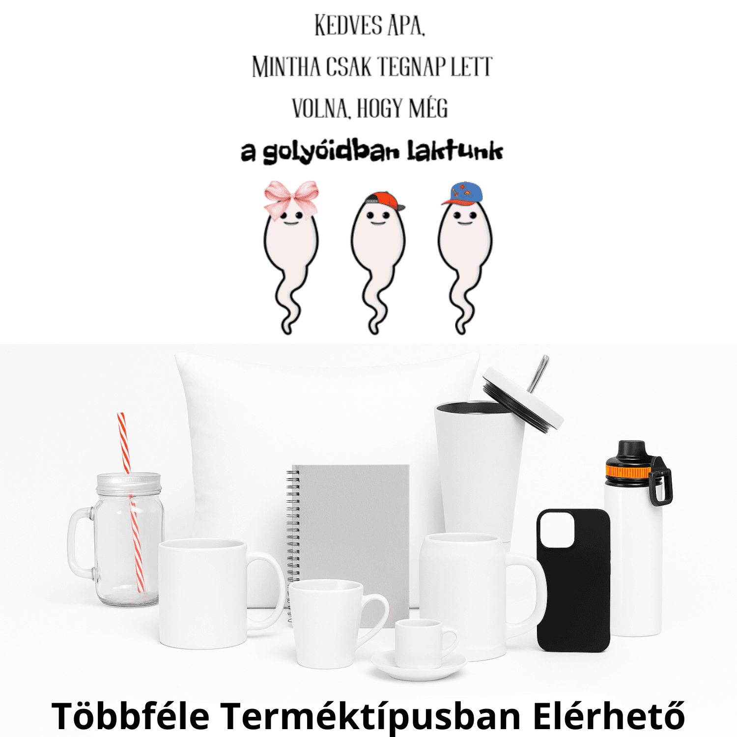 Kedves Apa, mintha csak tegnap lett volna... - (1 lány 2 fiú)