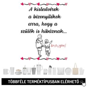 A kistestvérek a bizonyítékok...
